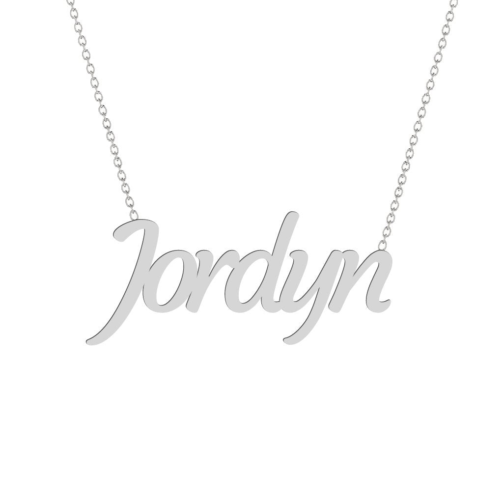 Gold Name Necklace - Jordyn